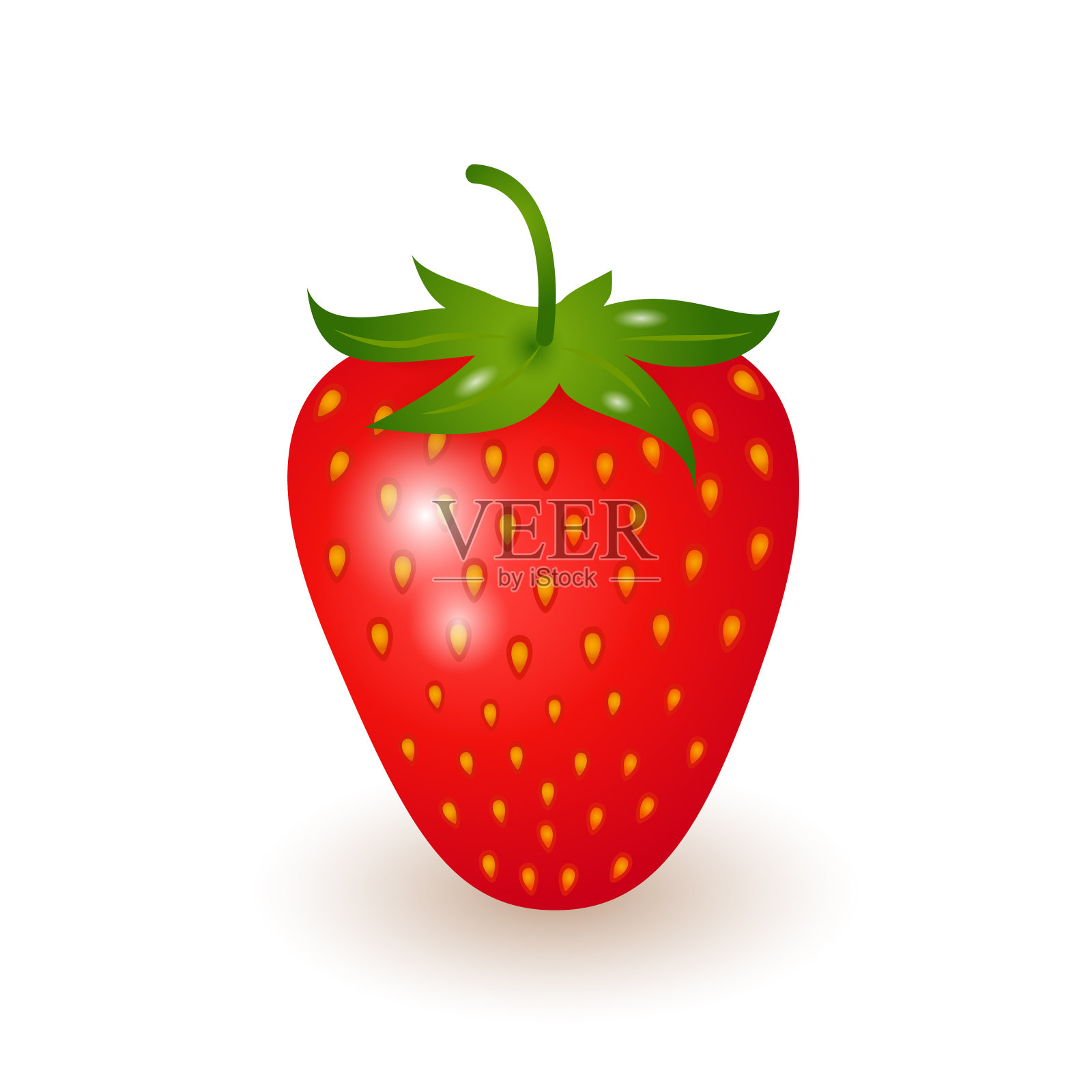 草莓设计元素图片