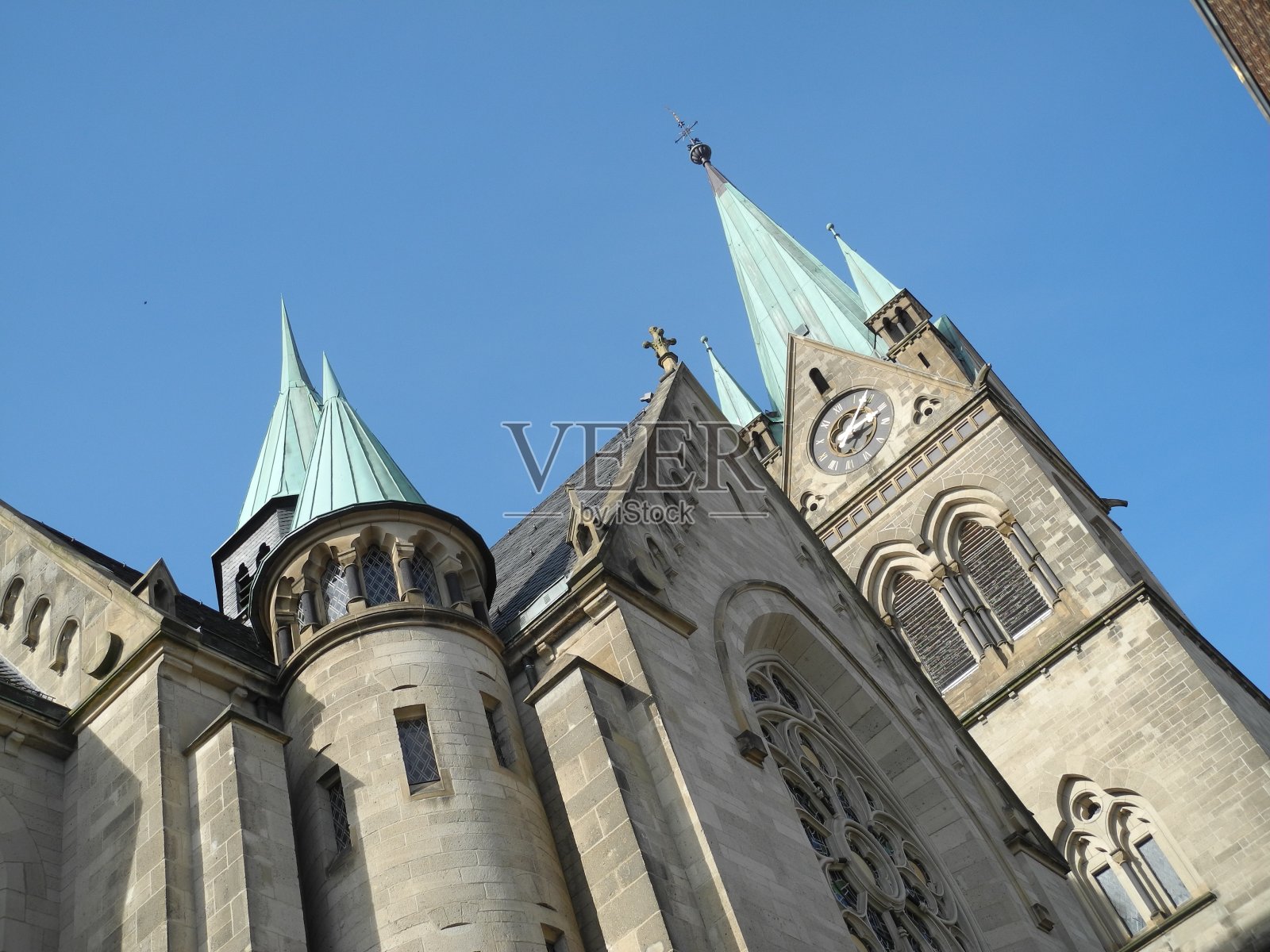 巴特洪堡的救赎者教堂照片摄影图片