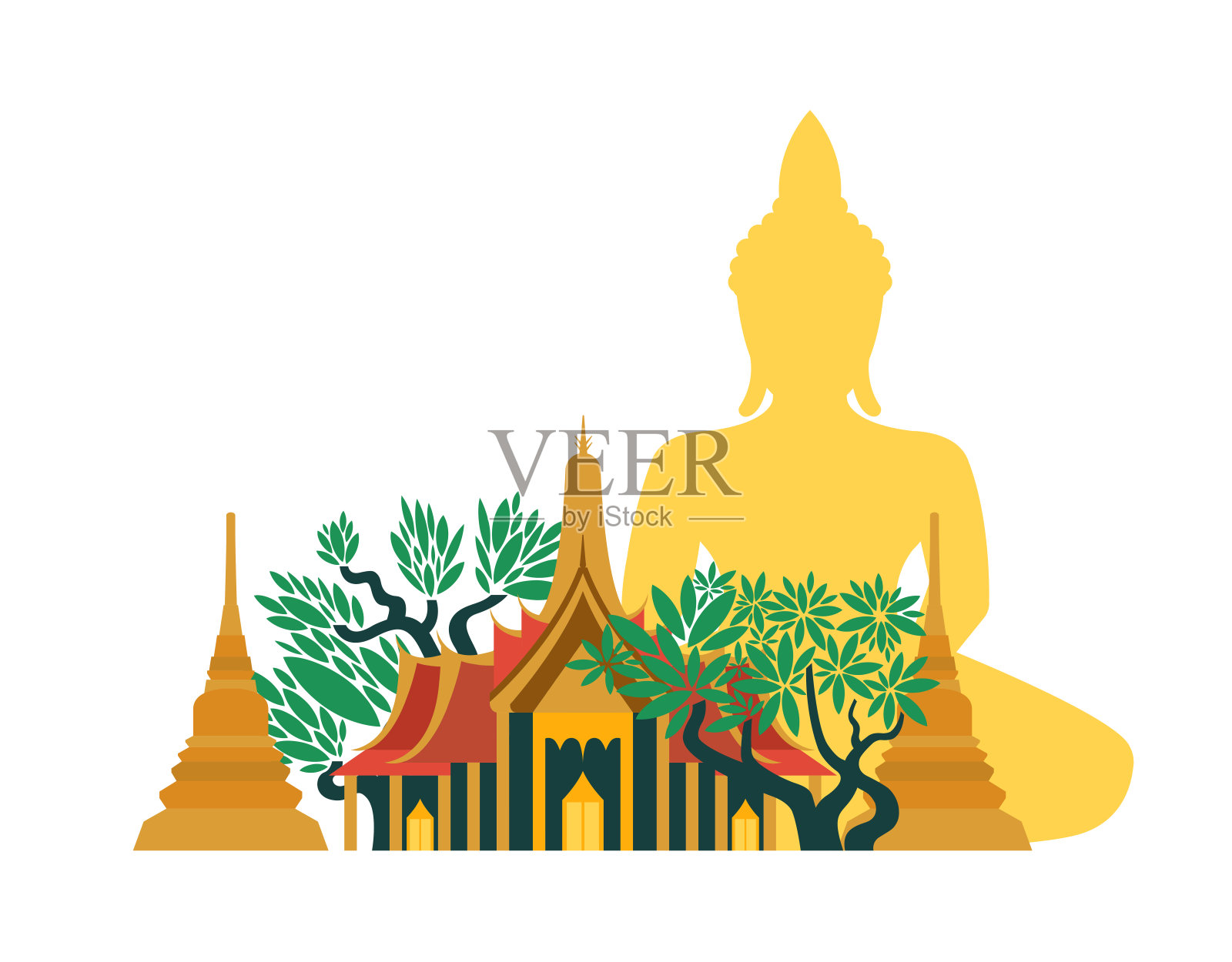 泰国黄叶树图片素材-编号28726067-图行天下