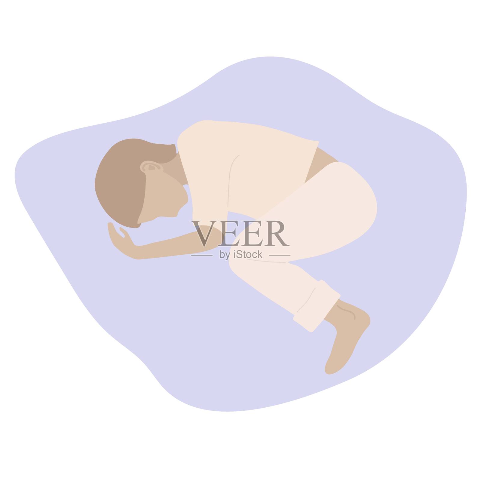 男子睡姿设计设计图__其他_广告设计_设计图库_昵图网nipic.com