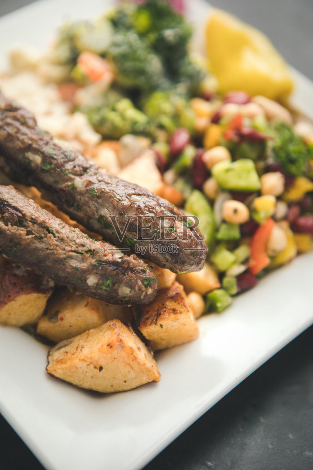 肉丸，中东食品照片摄影图片