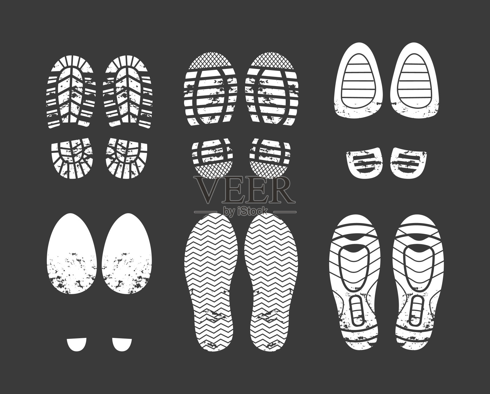 精细到每一个鞋底花纹，带你从不同的角度欣赏运动鞋手绘 - 普象网