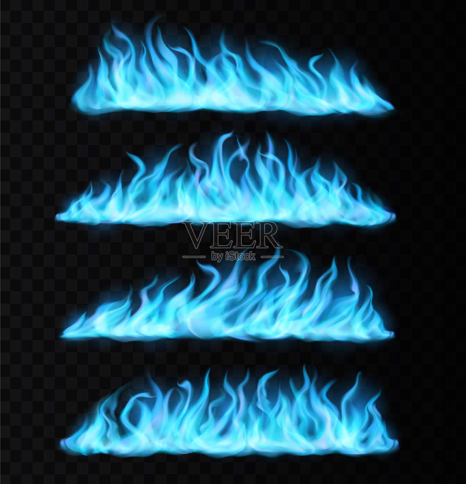 蓝色火焰设计图__广告设计_广告设计_设计图库_昵图网nipic.com