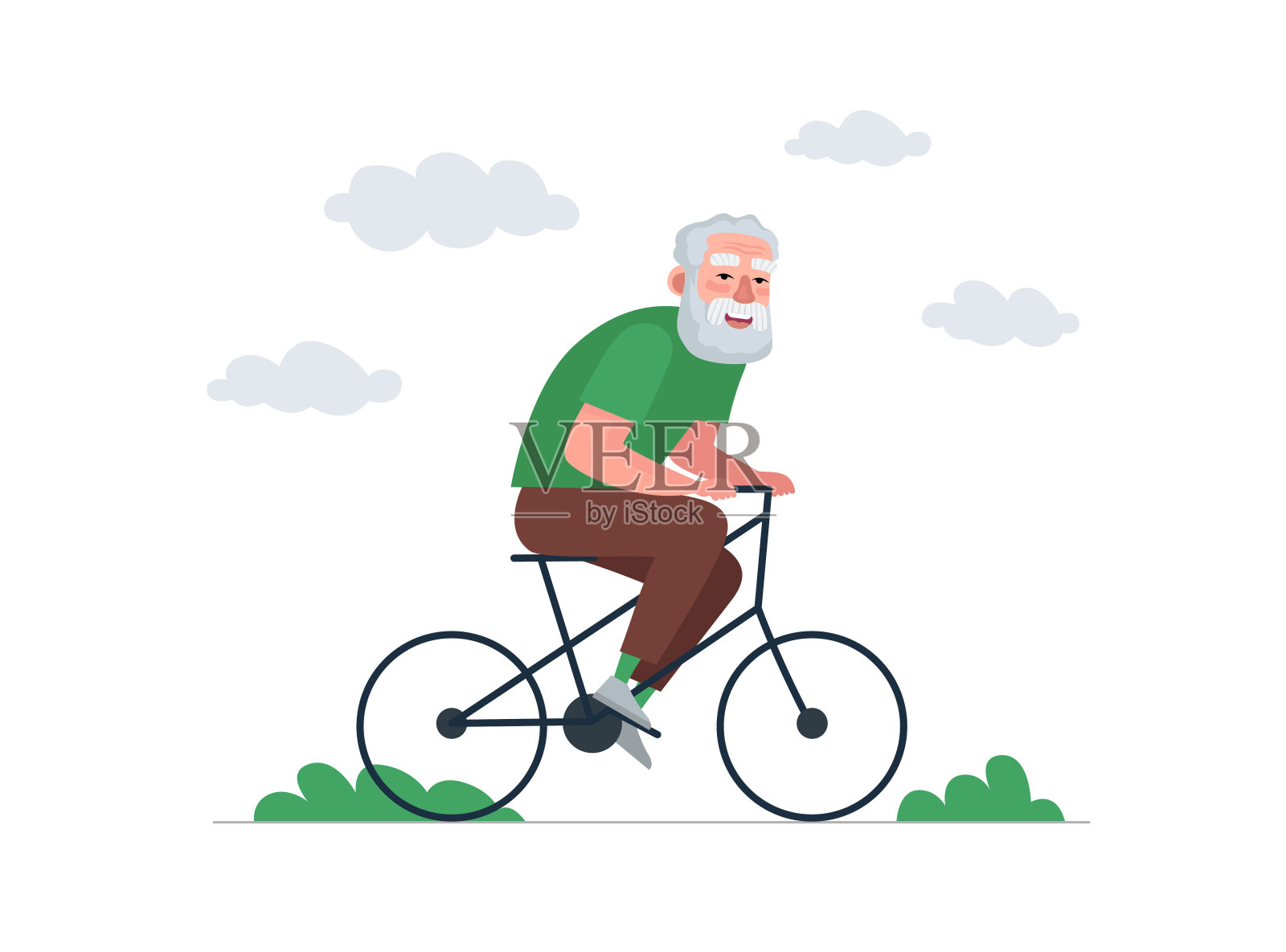 骑自行车的活跃前辈 库存图片. 图片 包括有 成熟, 秋天, 享用, 更老, 人们, 路径, 自行车骑士 - 47400025