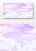 紫色云雾背景背景图片