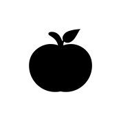 苹果图标苹果符号插画图片