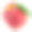 桃子。果具叶孤立在白色上。剪切路径。素材图片