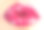 一个女人红色噘起嘴唇的特写素材图片