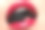 特写女人的嘴唇与明亮的时尚红色光泽的化妆。素材图片