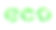 矢量插图符号设计模板球绿叶符号ECO。素材图片