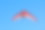 蓝天上的电动悬挂式滑翔机素材图片