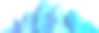 抽象的山脉标志，蓝色色调。向量的背景素材图片