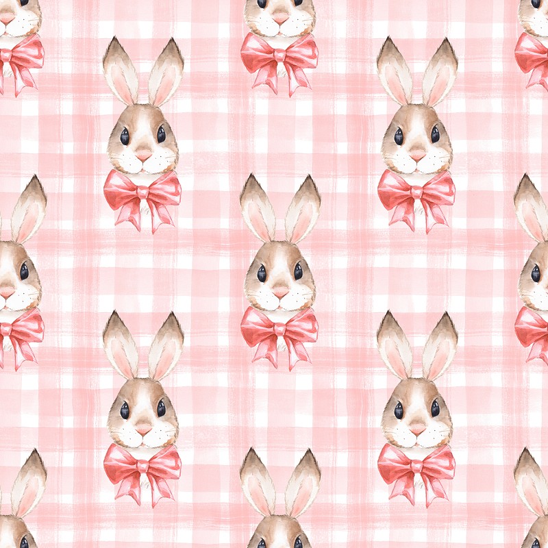 可爱兔子图案图片下载
